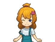 Peach Gray portrait